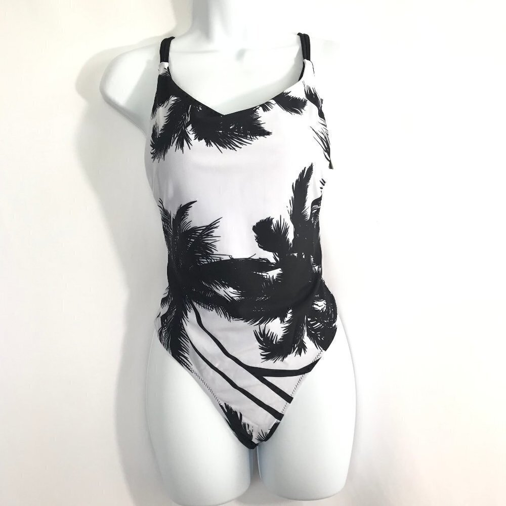 River Song Black & White Bathing Suit